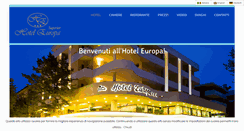 Desktop Screenshot of hoteleuropabibione.com