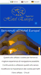 Mobile Screenshot of hoteleuropabibione.com